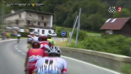 Tour de France 2016: chute de Tom Dumoulin