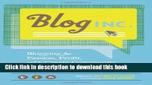 Read Books Blog, Inc.: Blogging for Passion, Profit, and to Create Community ebook textbooks