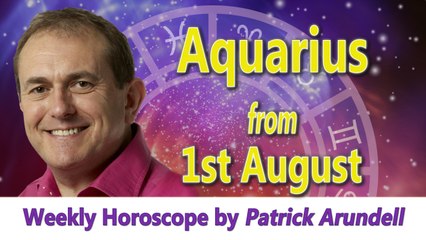 Aquarius Weekly Horoscope from 1st August 2016