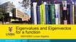 Linear Algebra 15: Eigenvalues and eigenvectors of a function (Ch6 Pr2)