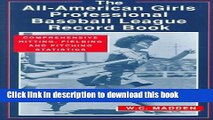 [PDF] The All-American Girls Professional Baseball League Record Book: Comprehensive Hitting,