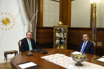 15 Temmuz Sonrası Erdoğan-Fidan Görüşmesinden İlk Kare Geldi