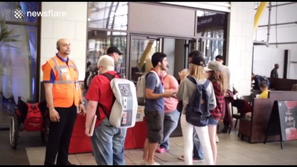 Man interviews Pokemon Go players a first 'lure party' in the UK