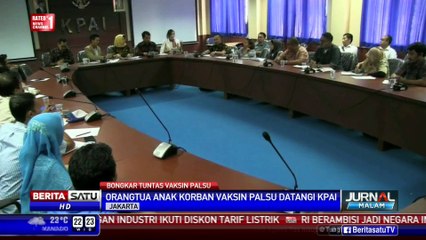 Orang Tua Korban Vaksin Palsu Mengadu ke KPAI