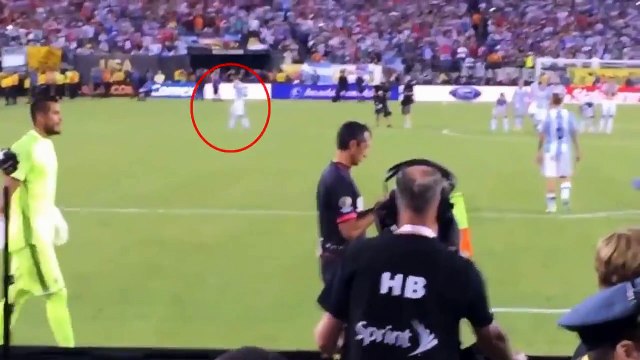 IMAGENES INEDITAS DE MESSI LLORANDO _ final copa américa centenario 2016