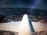 A380 crosswind landing JFK 4R 06-21-10
