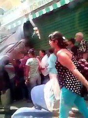 Grandes colas en Turmero para comprar comida