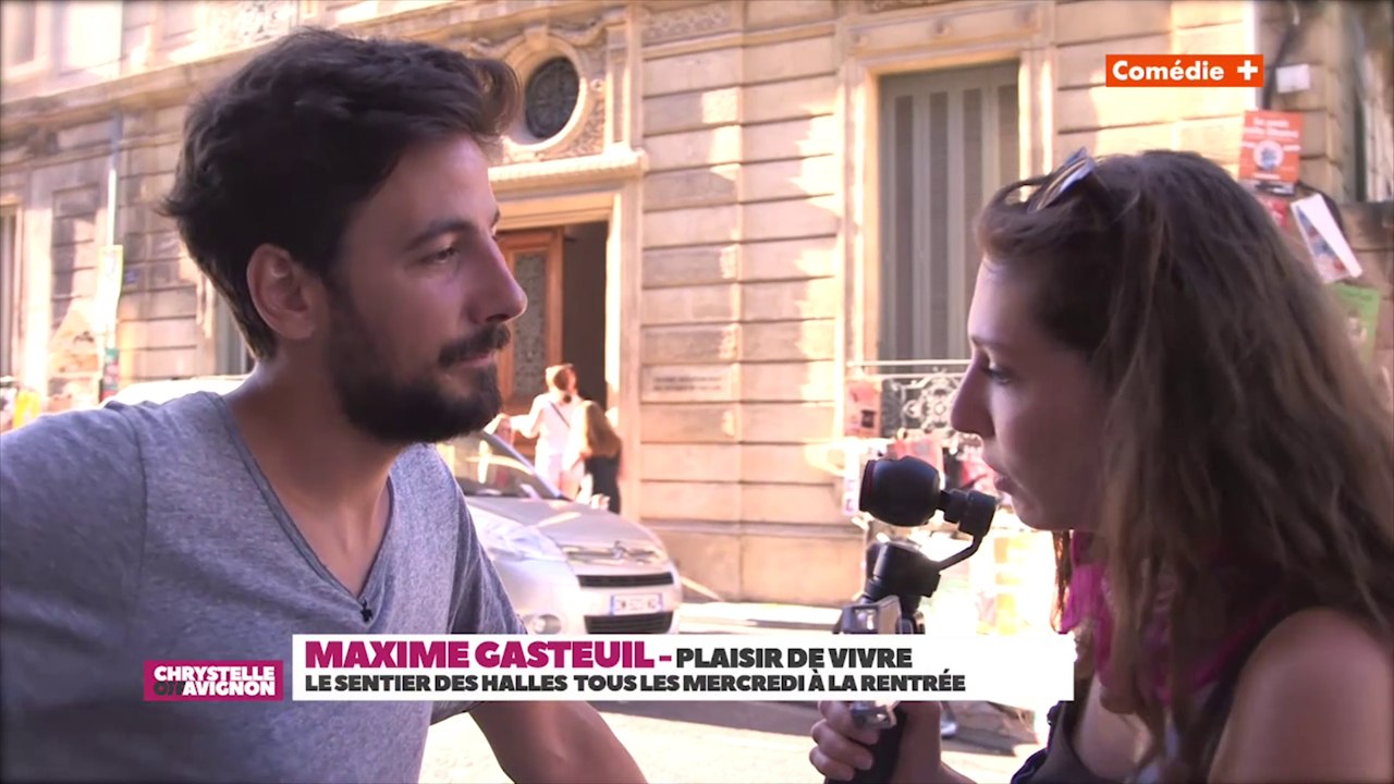 Maxime Gasteuil et Nadia Roz dans Chrystelle OFF Avignon - Emission du 23/07/2016