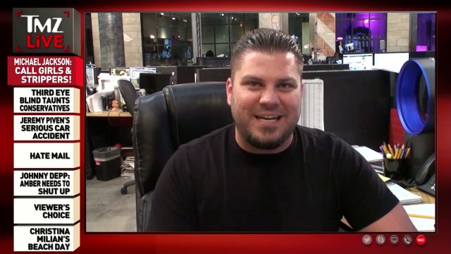 Michael Jackson - Call Girls & Strippers (TMZ Live)