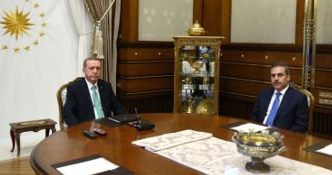 Cumhurbaşkanı Erdoğan - Hakan Fidan Görüşmesi Sona Erdi