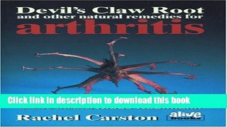 Download Devils Claw Root and Other Natural Remedies for Arthritis (Kaufmann Foods)  Ebook Online