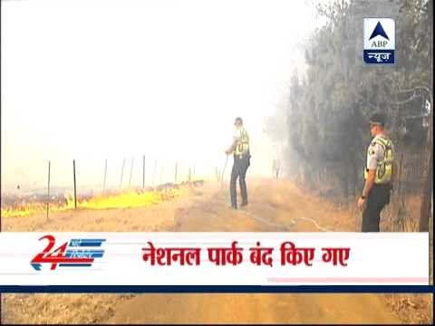 Australian firefighters in desperate battle to stop bush blazes