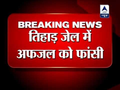 Afzal Guru, Parliament attack convict, hanged