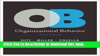 Download Books Organizational Behavior, 3rd Edition E-Book Download