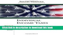 Read Books Individual Income Taxes 2015: Individual Income Taxes (South-Western Federal Taxation)