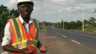 Réhabilitation de la route nationale 1, axe Ntoum - Kango