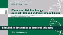 [PDF] Data Mining and Bioinformatics: First International Workshop, VDMB 2006, Seoul, Korea,