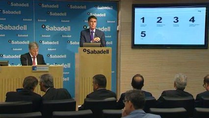 Sabadell gana unos 425 millones de euros y reduce su ratio de morosidad al nivel de 2012