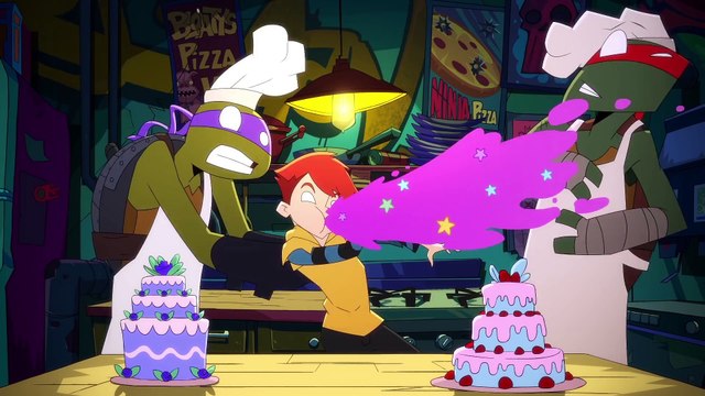 Teenage Mutant Ninja Turtles - Don vs. Raph by Jhonen Vasquez from SDCC [HD]