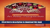 Read Books Marketing Management: an Asian Perspective E-Book Download