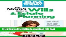 Read Books The Mom s Guide to Wills and Estate Planning (Mom s Guide to Wills   Estate Planning)