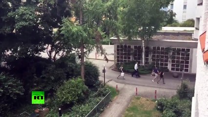 images de Munich après la fusillade dans un centre commercial