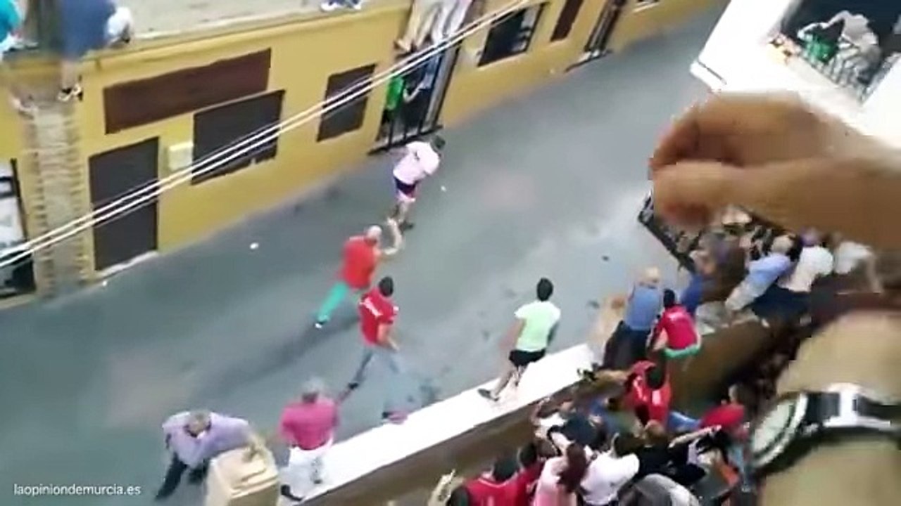 Woman screams in agony as she is gored to death by raging bull spain