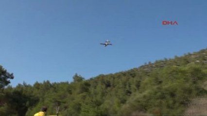 Bodrum'da Ormanlık Alanda Yangın