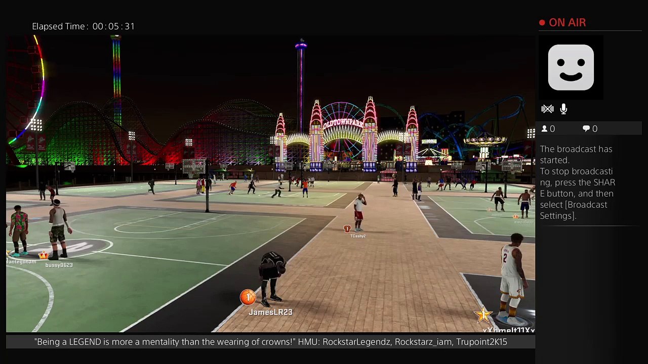 #2K16 | "MYPARK: 6'3" PG - 'THE 3PARK LEGEND' (OTF)" (144)