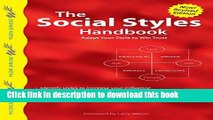 Read Books The Social Styles Handbook: Adapt Your Style to Win Trust (Wilson Learning Library)