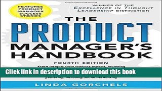 Download Books The Product Manager s Handbook 4/E E-Book Download