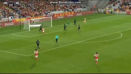 Oxlade-Chamberlain Amazing Lob Goal - RC Lens vs Arsenal 1-1 (Friendly Match) 22/07/2016