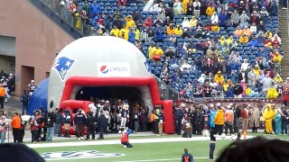 Patriots vs. Falcons - Sept. 27, 2009 - Entrada em campo