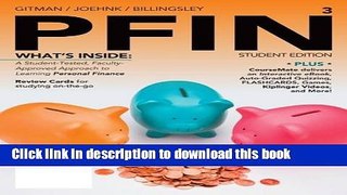 Read Books PFIN3 (with CourseMate Printed Access Card) (New, Engaging Titles from 4LTR Press)