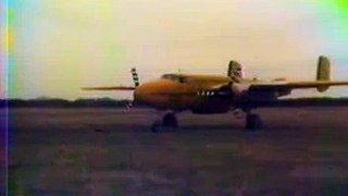 Jack Rees running up B-25 (1991) .MPG