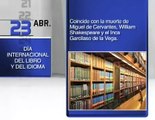 #EfemérideVTV |23 de abril: Día Internacional del libro y del idioma