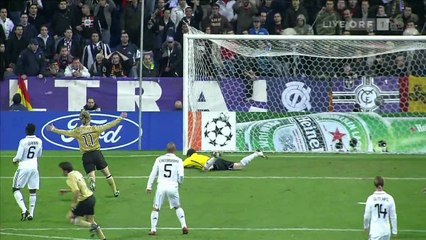 اهداف مباراة يوفنتوس و ريال مدريد دوري الابطال 2009