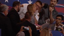 Protester interrupts Trump's nomination speech