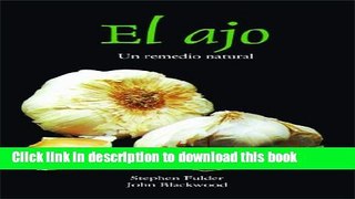 Read El ajo: Un remedio natural  Ebook Free