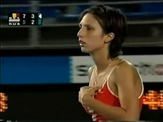 Justine Henin vs Anastasia Myskina Athens 2004 Semi 9/17