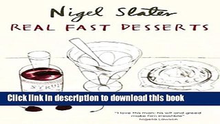 Read Real Fast Desserts  Ebook Free