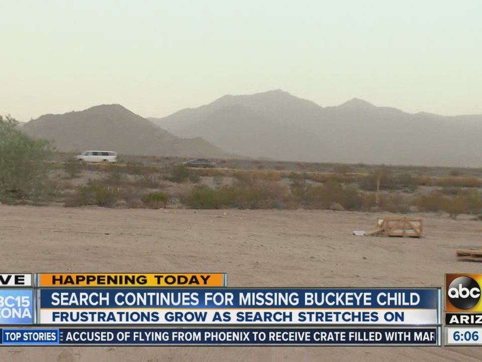 Search continues for missing Buckeye boy