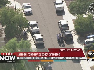 MCSO arrests armed robbery suspect