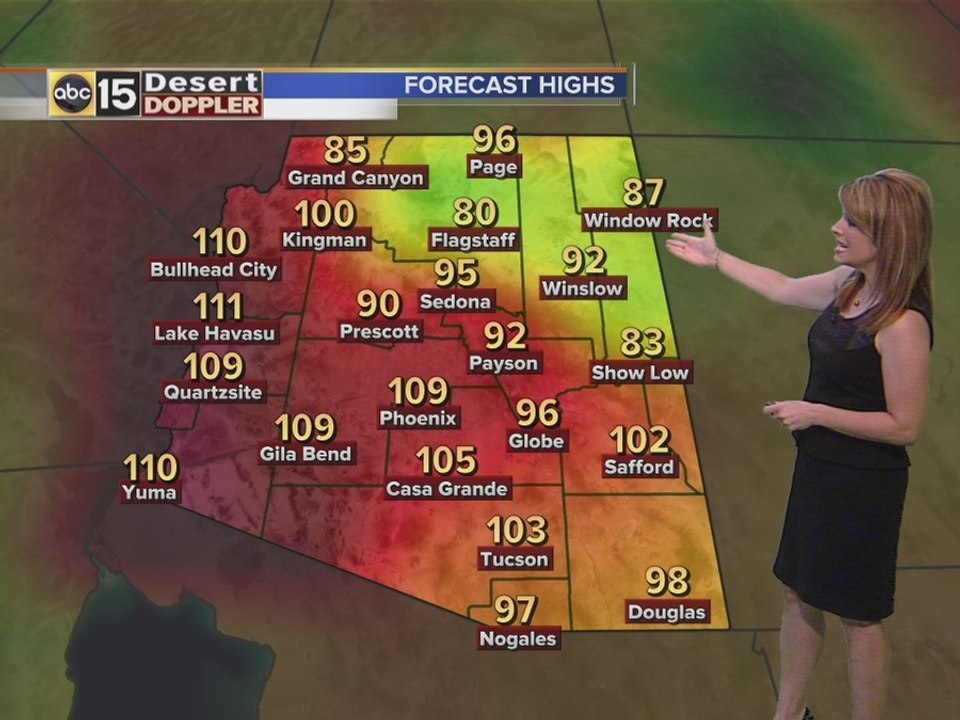 PM Weather Forecast July 19, 2016