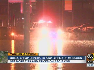 Quick, cheap repairs to stay ahead of Monsoon