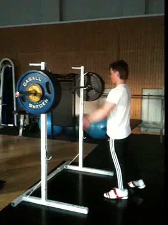 10 reps on 135kg in squat