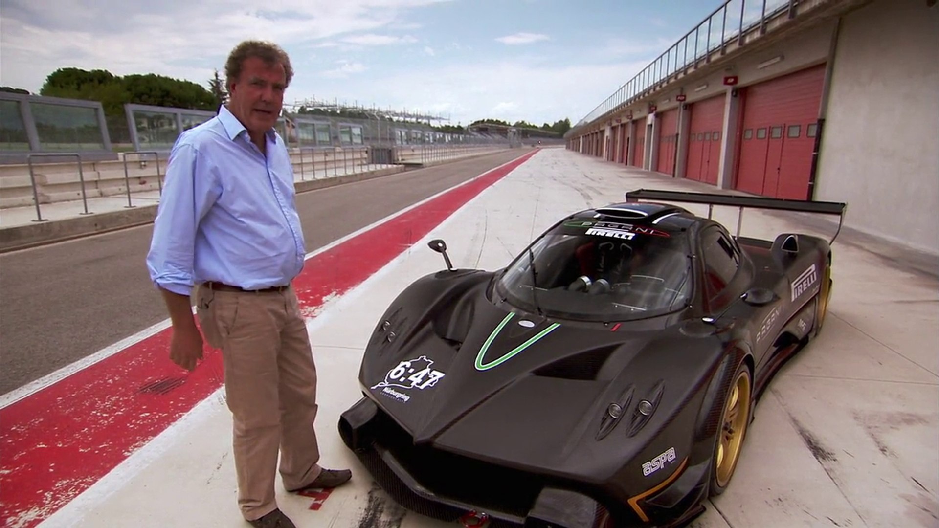 Pagani Zonda R Roadster Top Gear