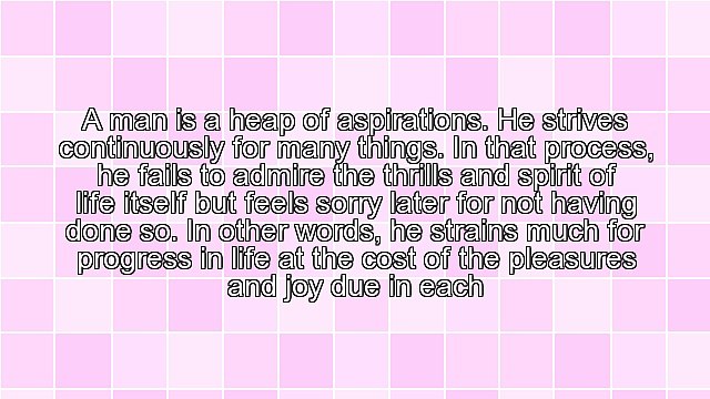 Too Much Of Anything Affects Our Life