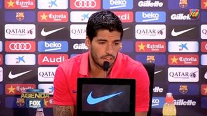Suárez pide apoyo para Messi