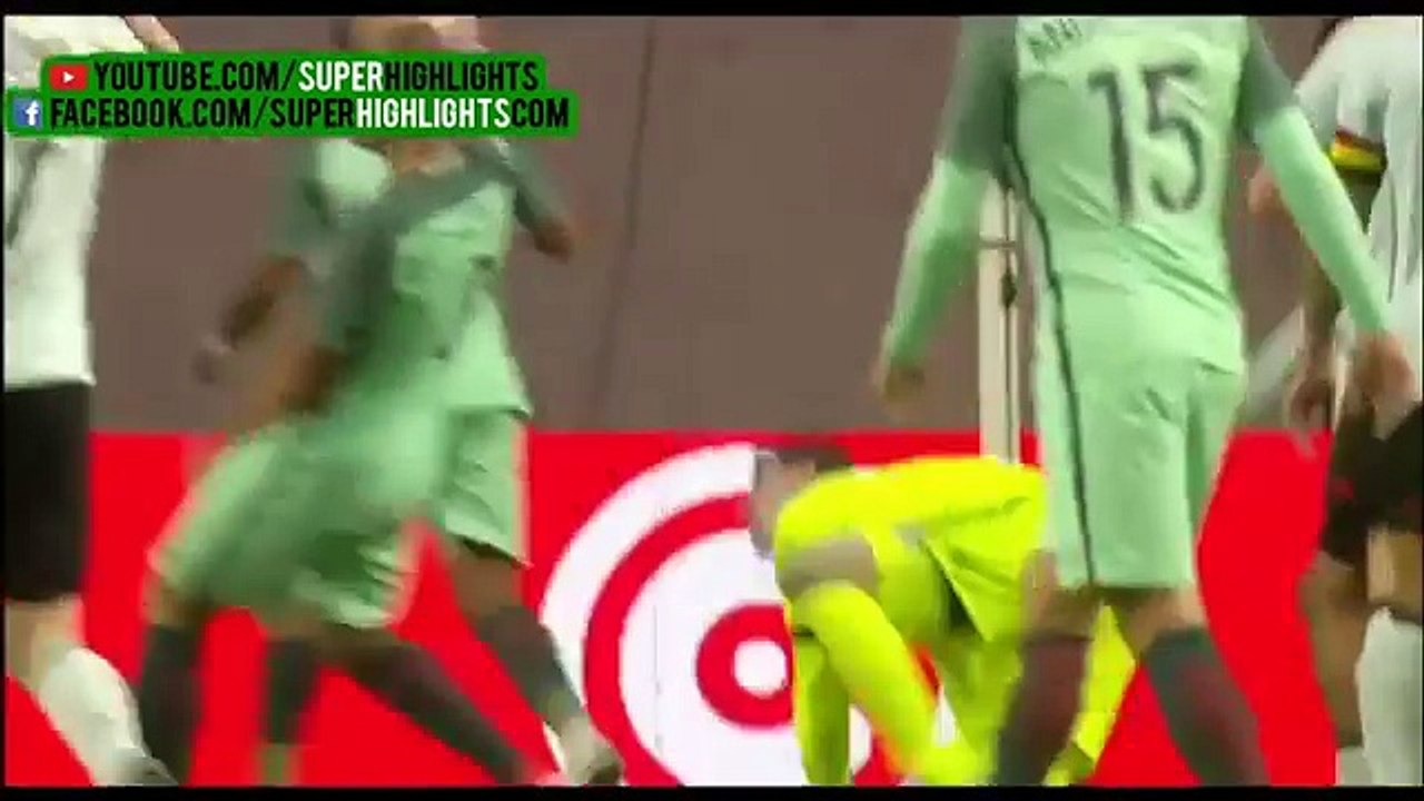 Portugal 2-1 Belgium Goals and Highlights - International Friendly - March 29, 2016